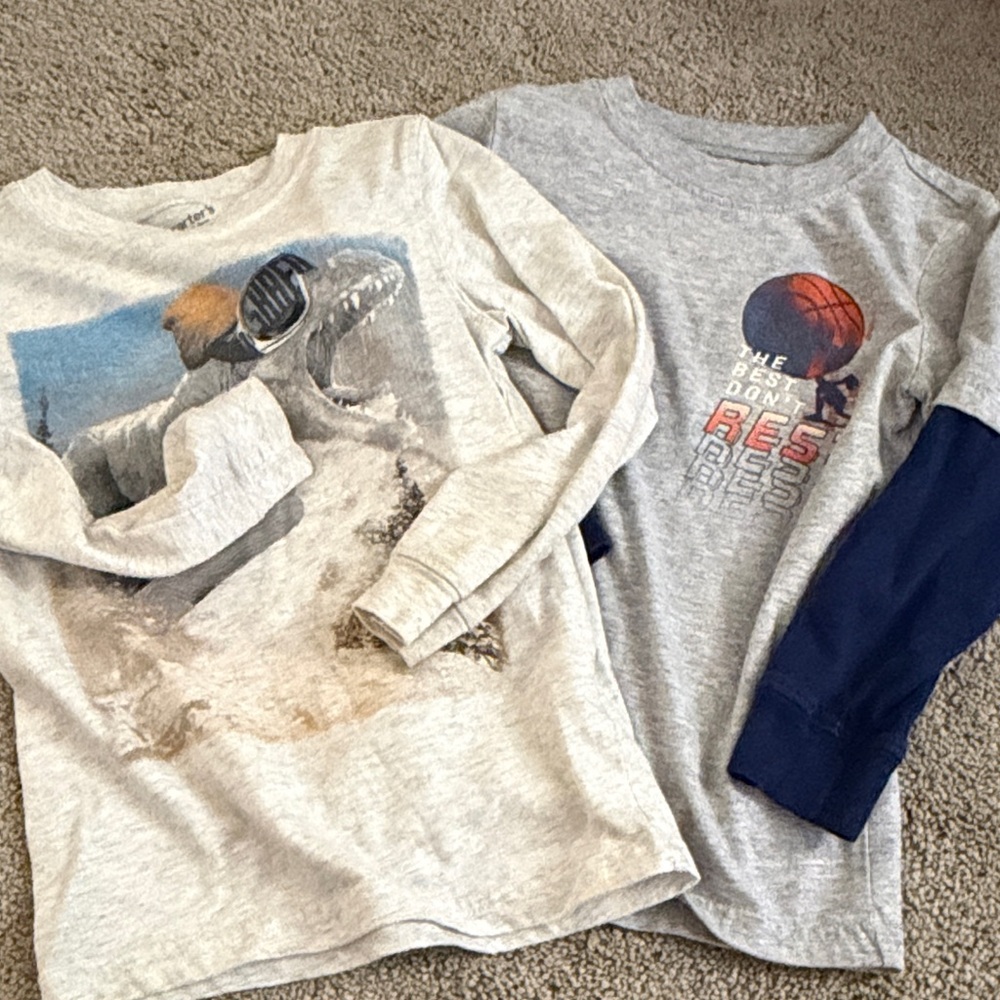 Carter’s long sleeve tees